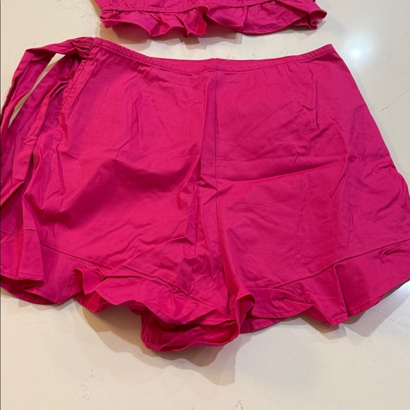 Show Me Your MuMu Fuchsia Ruffled set - Picture 3 of 7